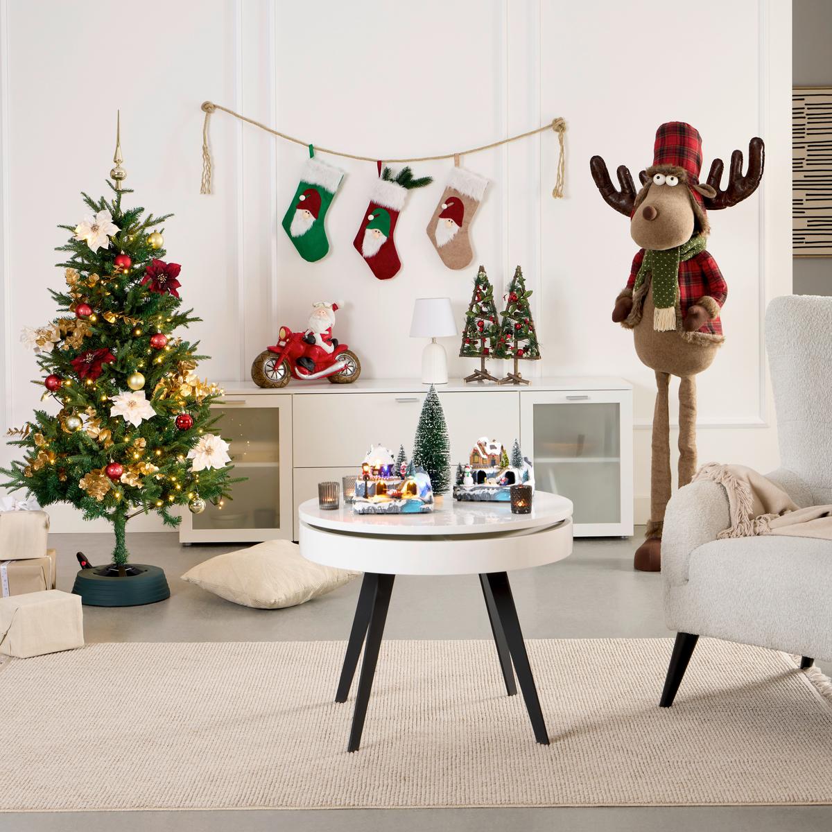 Christbaumkugel-Set Lisa - Rot, KONVENTIONELL, Kunststoff - Luca Bessoni