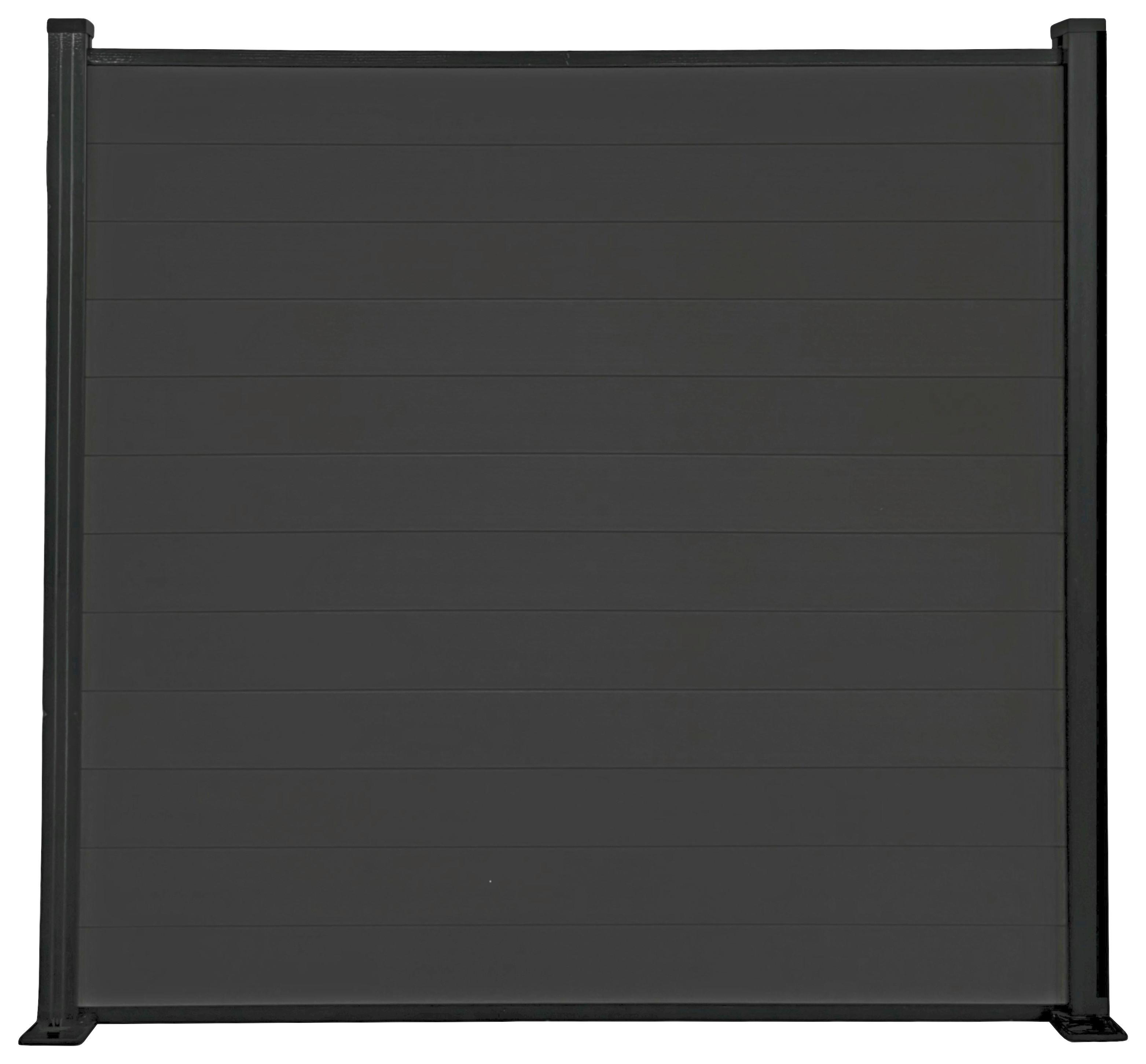 Sichtschutz Helios - Braun, MODERN, Holzwerkstoff (180/180/21cm) - Beldano