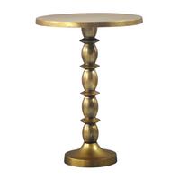 BEISTELLTISCH Goldfarben L: 40cm - Goldfarben, Design, Metall (40/40/56cm) - Livetastic