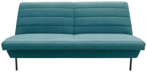 2-sitzer-sofa Looks Ix Petrolfarben - Petrol/Schwarz, Design, Textil (185/92/103cm) - LOOKS by W.Joop