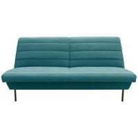 2-sitzer-sofa Looks Ix Petrolfarben - Petrol/Schwarz, Design, Textil (185/92/103cm) - LOOKS by W.Joop