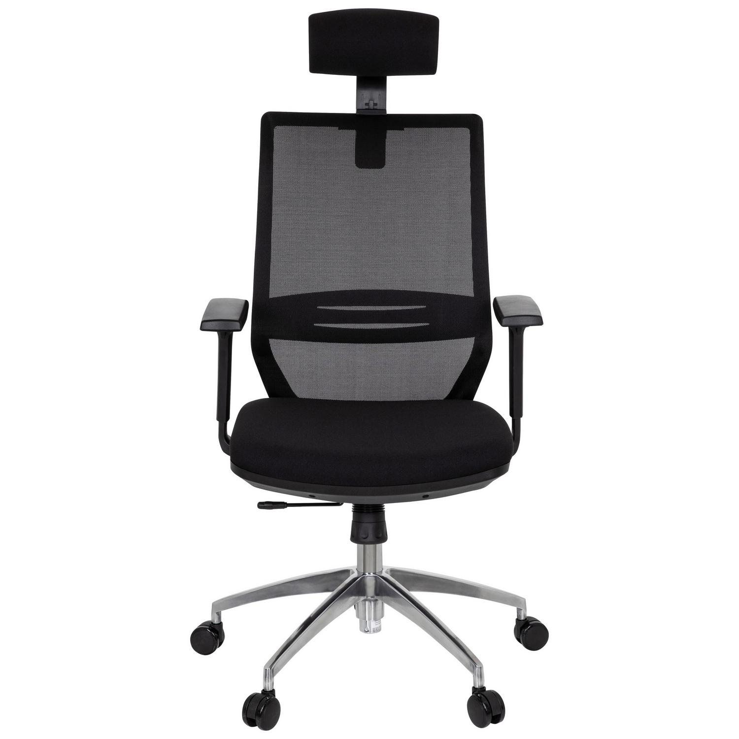 Drehstuhl Profondo Pro Armstützen Schwarz bis 120kg 61x138x60 cm