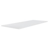 VRCHNÁ DOSKA UNIT-ELEMENTS - biela s vysokým leskom, Modern, kompozitné drevo (137/42/1,6cm) - Ondega