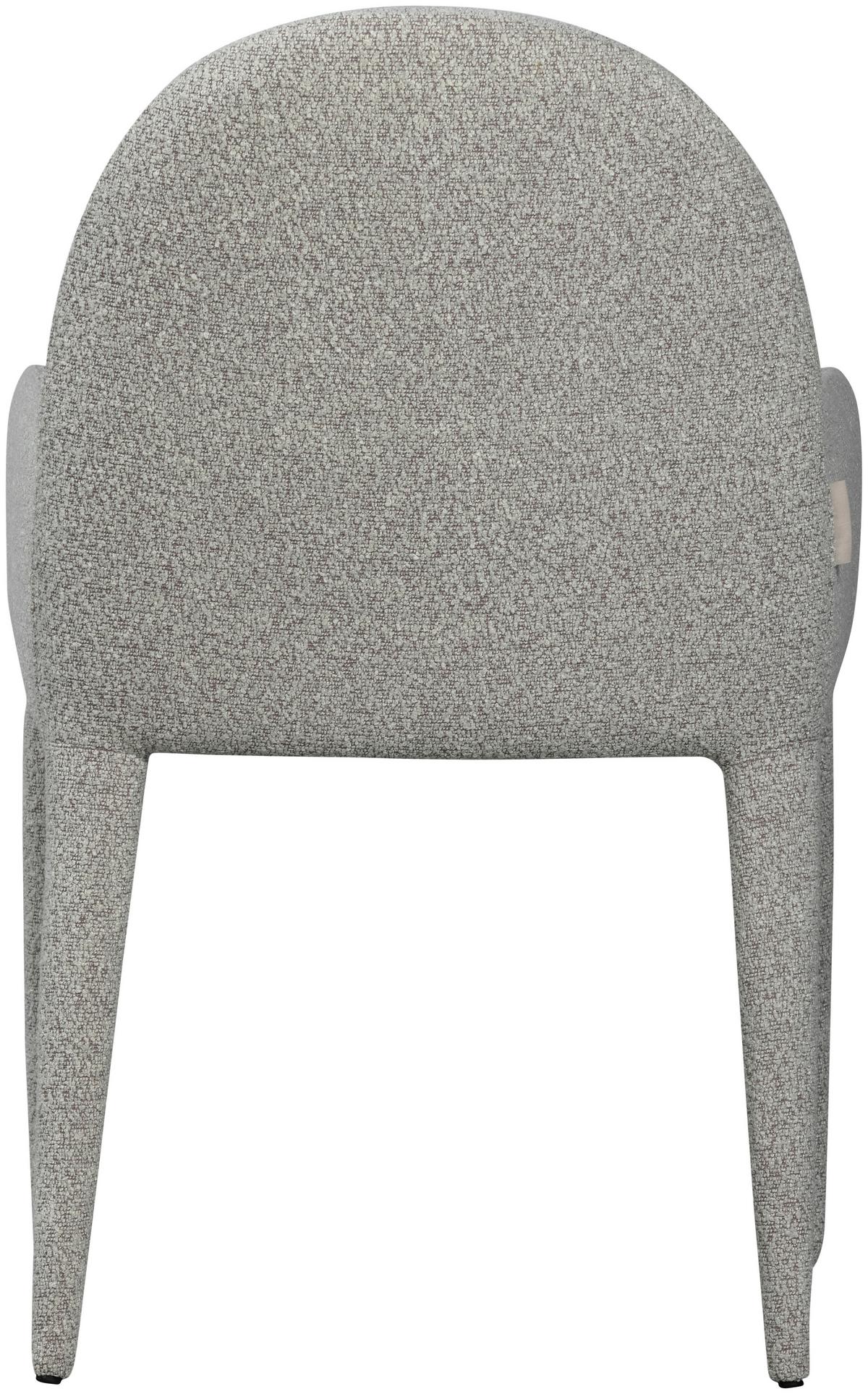 ARMLEHNSTUHL Elegance Greige B: 54cm - Greige, Design, Textil (54/83/57cm) - Livetastic