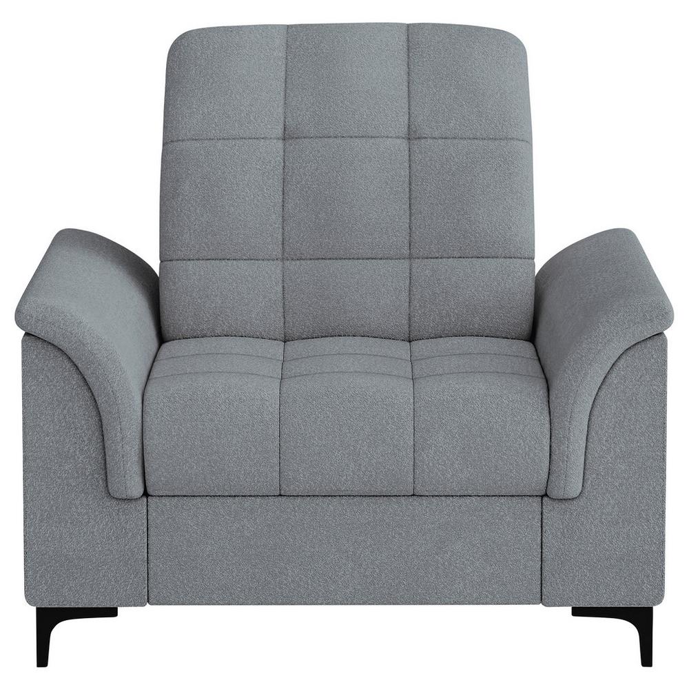 Kreslo LOA, sivé LOA