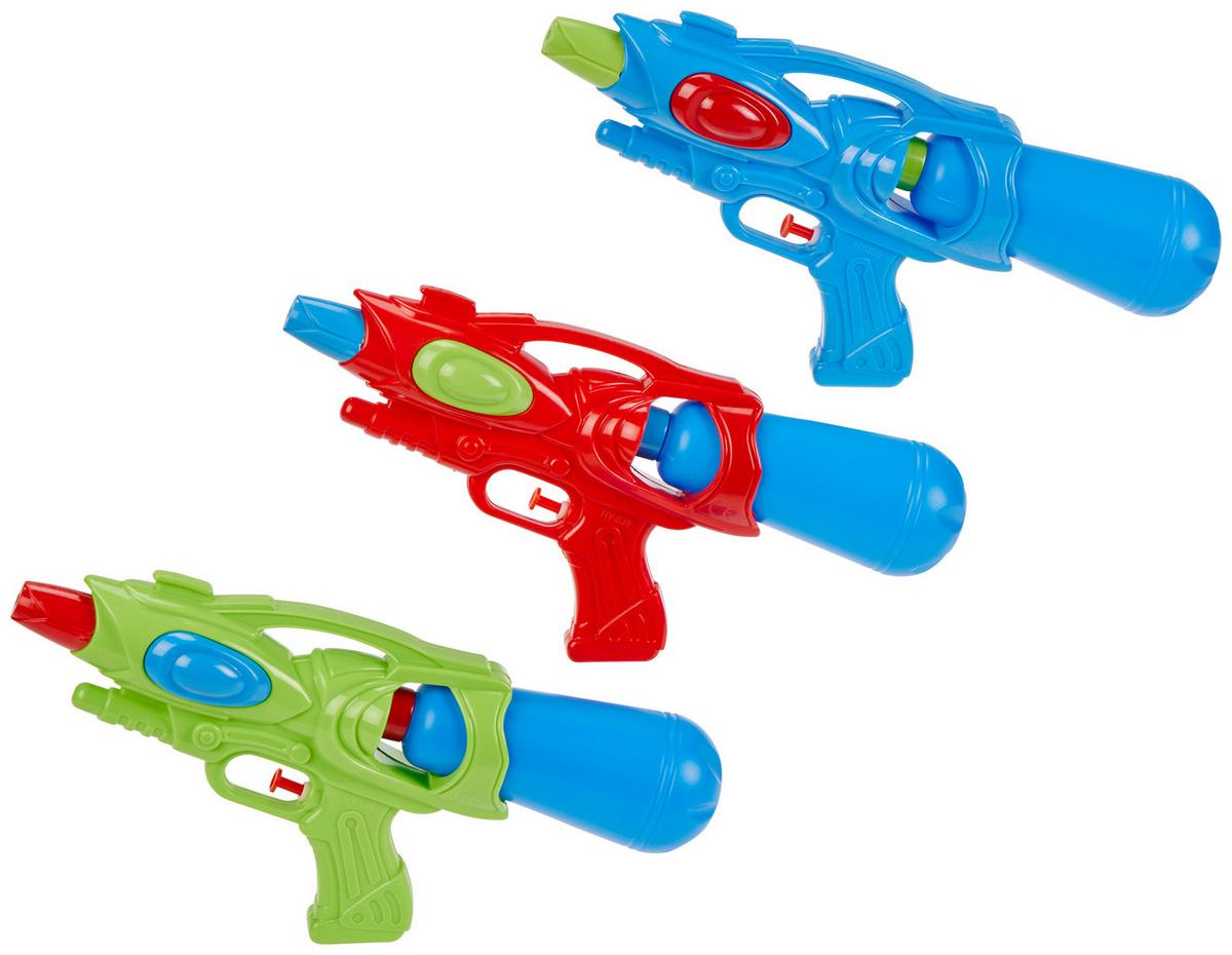 Wasserpistole Wasserpistole - Blau/Rot, Basics, Kunststoff (30cm)