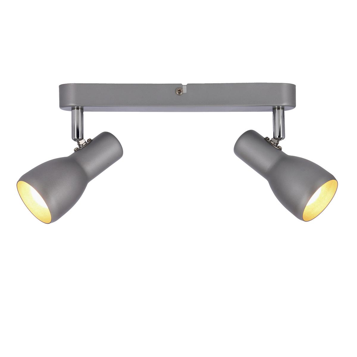 Strahler 92-44211 Picardo - Silberfarben/Grau, Trend, Metall (36/6/15cm)