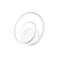 LED-Wandleuchte Bianco Weiß L: 29 cm - Weiß, Design, Kunststoff/Metall (29/30/8cm) - Ideal Lux
