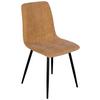 STOLIČKA NINO - čierna/žltá, Modern, kov/drevo (45/87/57cm) - Mömax