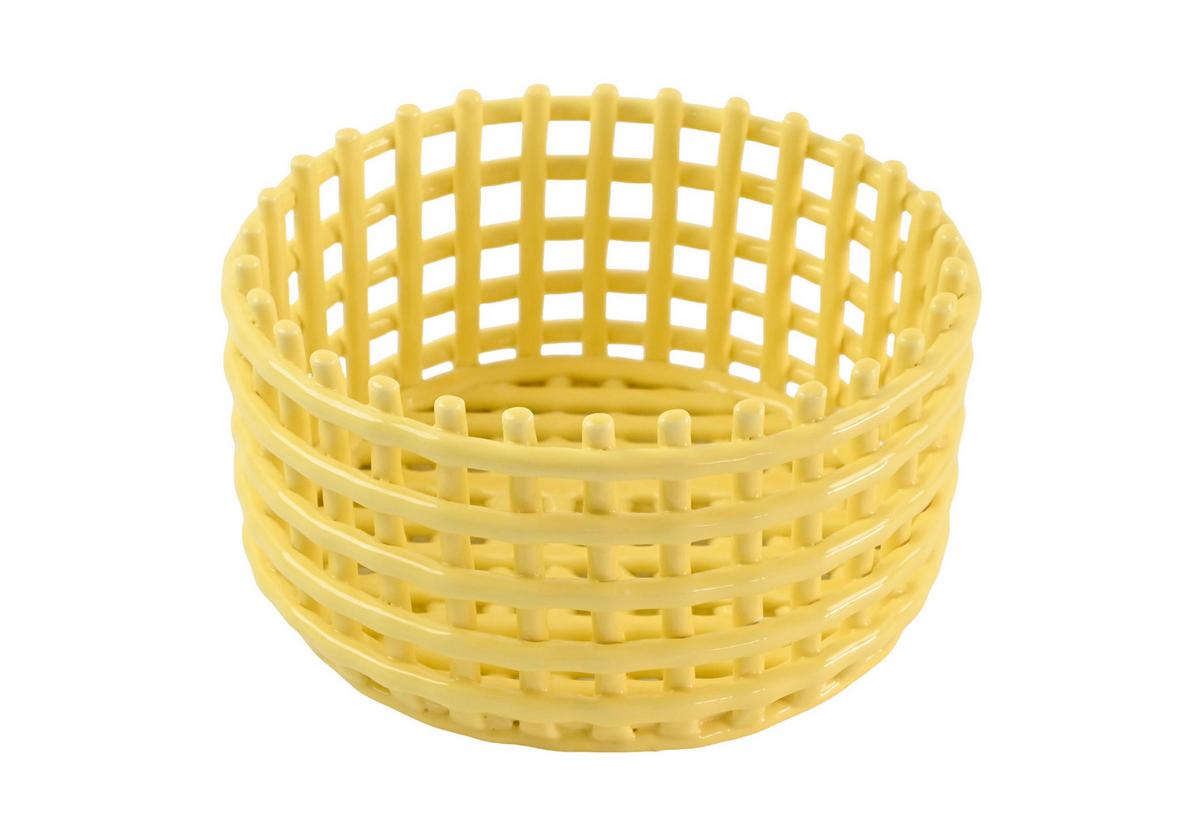 Misa na ovocie CANDY COLORS - M - žltá, Modern, keramika (20,5/11cm) - Mömax