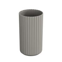 Pohár na zubné kefky ALLSTAR MINAS - sivohnedá, Modern, plast (7cm) - Wenko