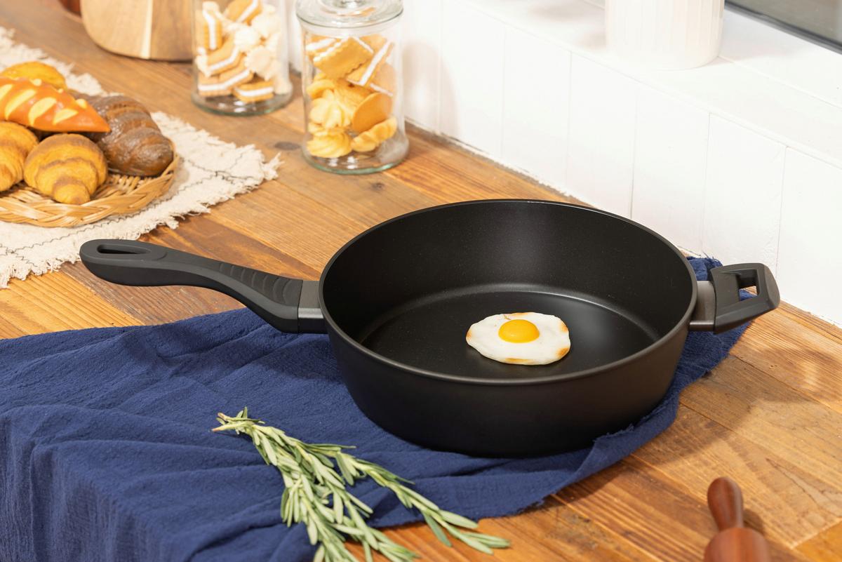 Schmorpfanne Pablo - Schwarz, Basics, Kunststoff/Metall (28/8cm) - James Wood