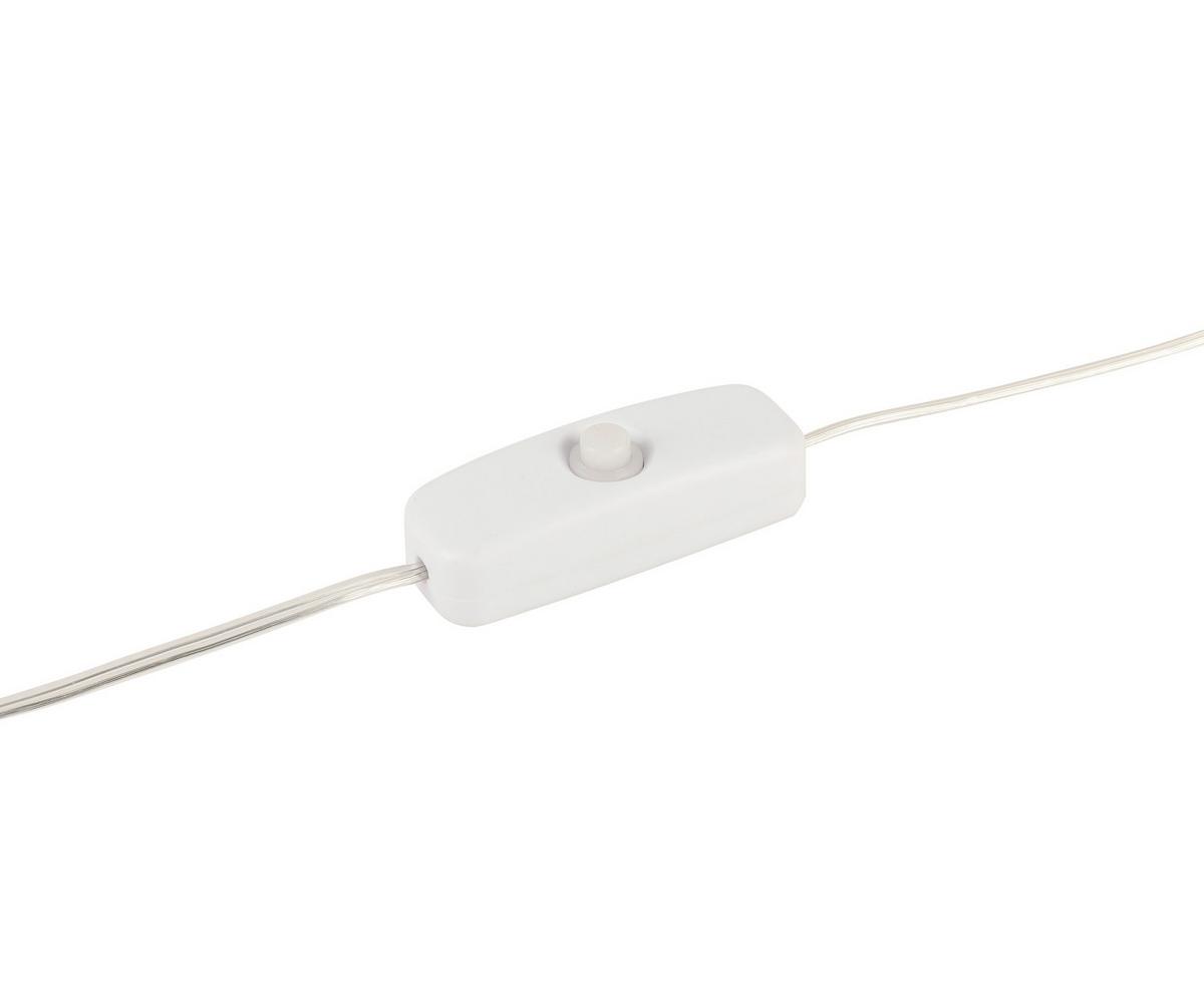 Led-dekoleuchte 28058 - Klar/Rot, Trend, Kunststoff (23/19/30cm) - Globo