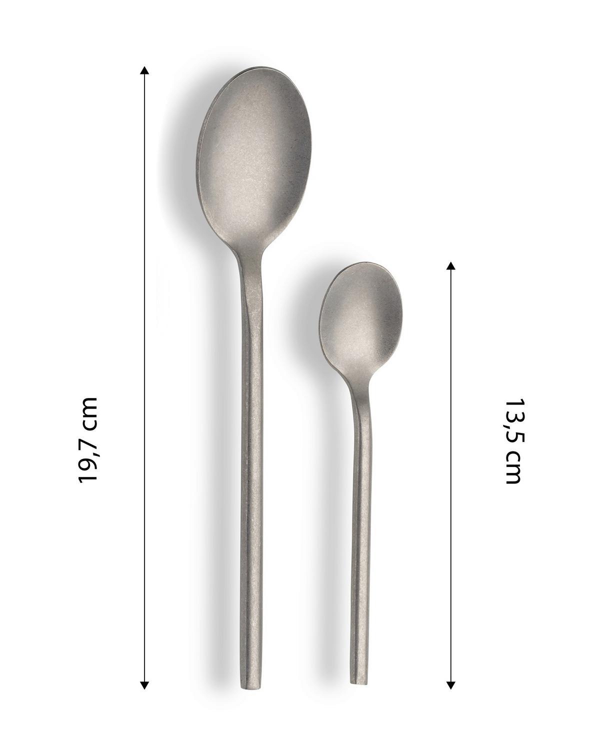 SADA PRÍBOROV LG-BS-1655, TAFELBESTECK MALOU - strieborná, Basics, kov - Echtwerk