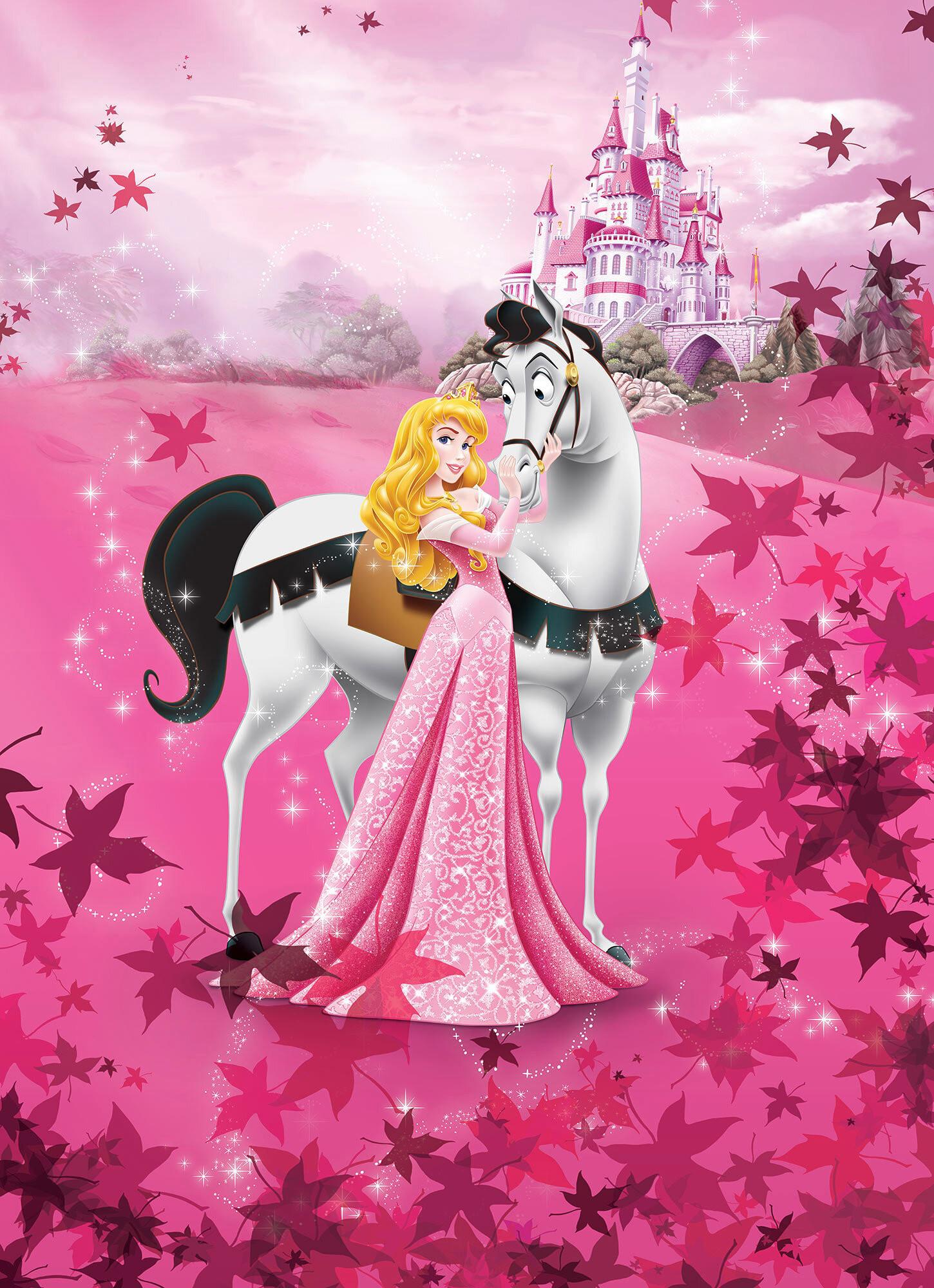 FOTOTAPETE Sleeping Beauty - Design, Papier (184/254cm) - Disney