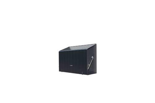 Geräteschrank Metall Sesame Anthrazit B/H: ca. 76/139 cm - Anthrazit, Basics, Metall (76/139/185cm)