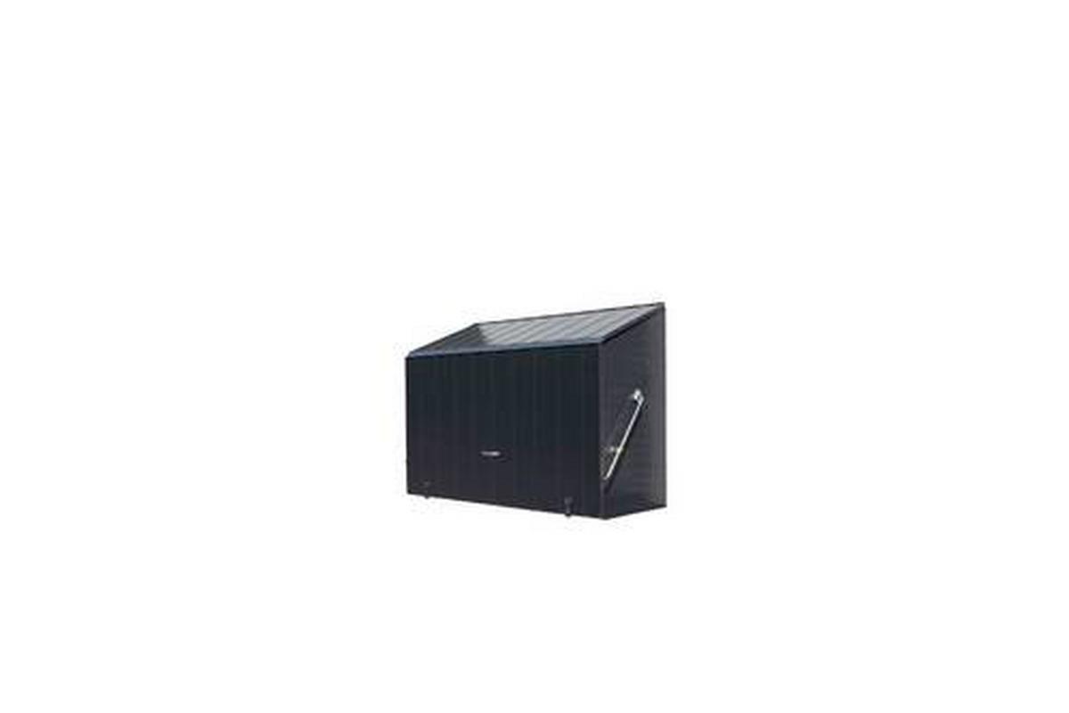 Geräteschrank Metall Sesame Anthrazit B/h: Ca. 76/139 Cm - Anthrazit, Basics, Metall (76/139/185cm)