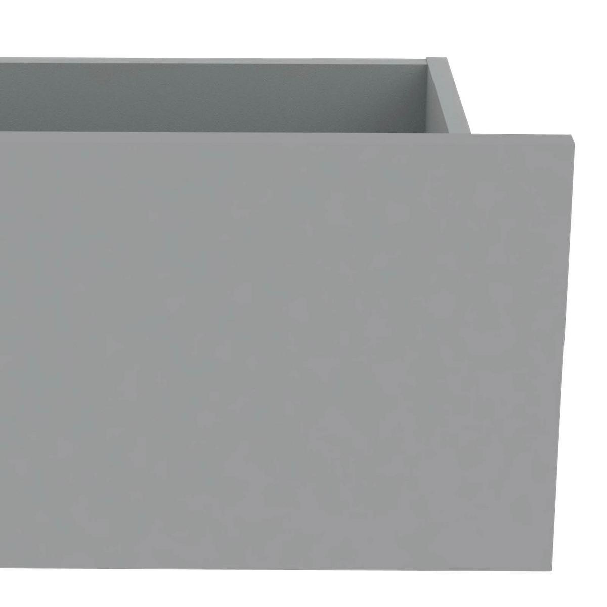 Fiók Unit-Elements - világosszürke, Modern, faalapú anyag (45,3/21,9/36,6cm) - Ondega