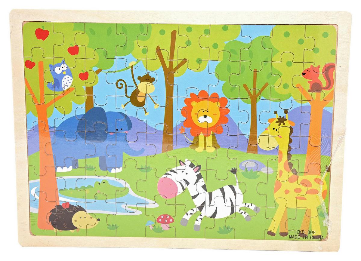Puzzle Franziska Ab 3 Jahren 48 Teile Versch. Motive - Multicolor, KONVENTIONELL, Karton (29,5/22/0,5cm)