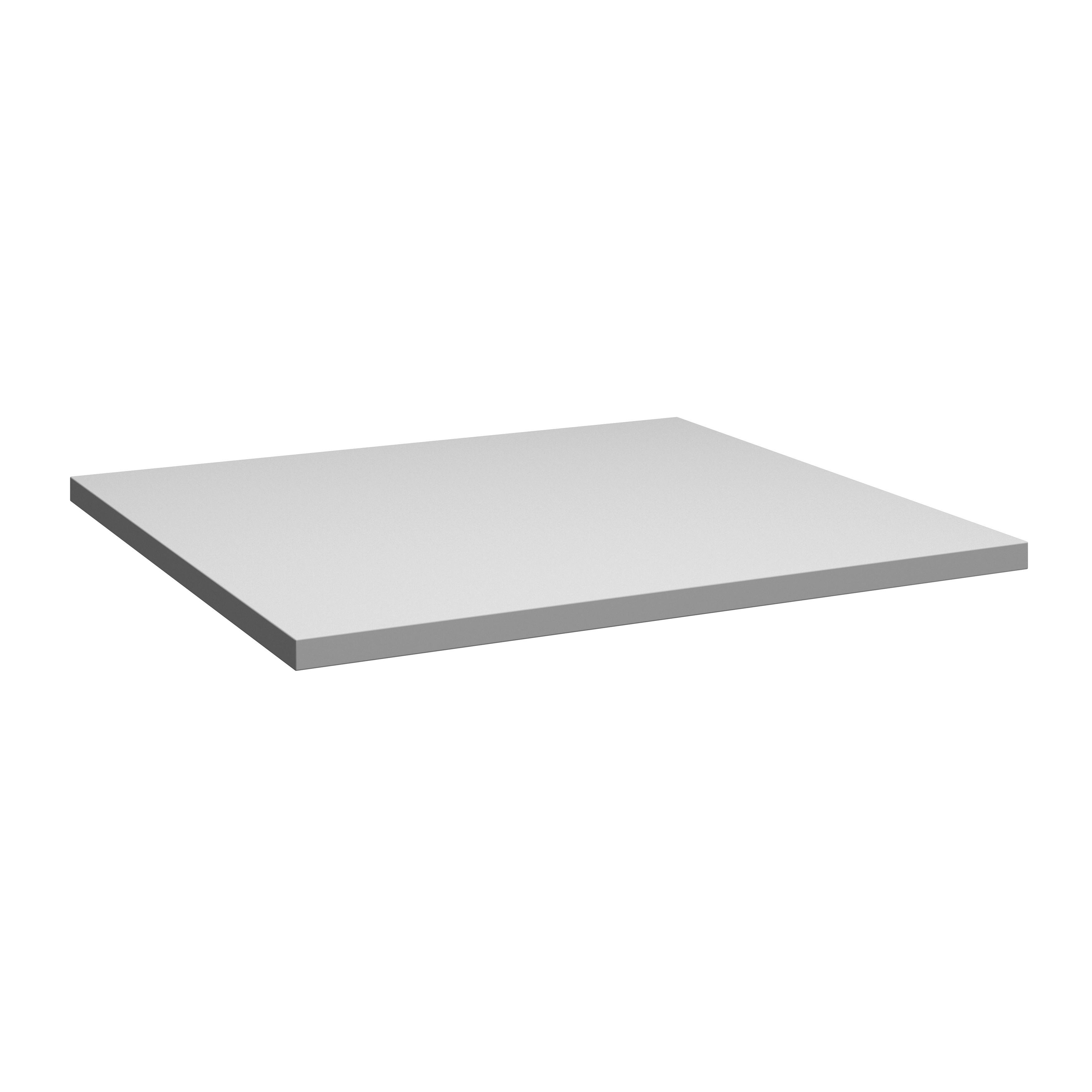 Oberplatte Weiß Passend Zu Unit Elements 1-Türig - Weiß, MODERN, Holzwerkstoff (45,6/42/1,6cm) - Ondega