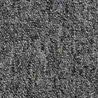 Teppichfliese Dunkelgrau Mustang 50x50 Cm Florhöhe 3 Mm - Dunkelgrau, Basics, Textil (50/50cm)