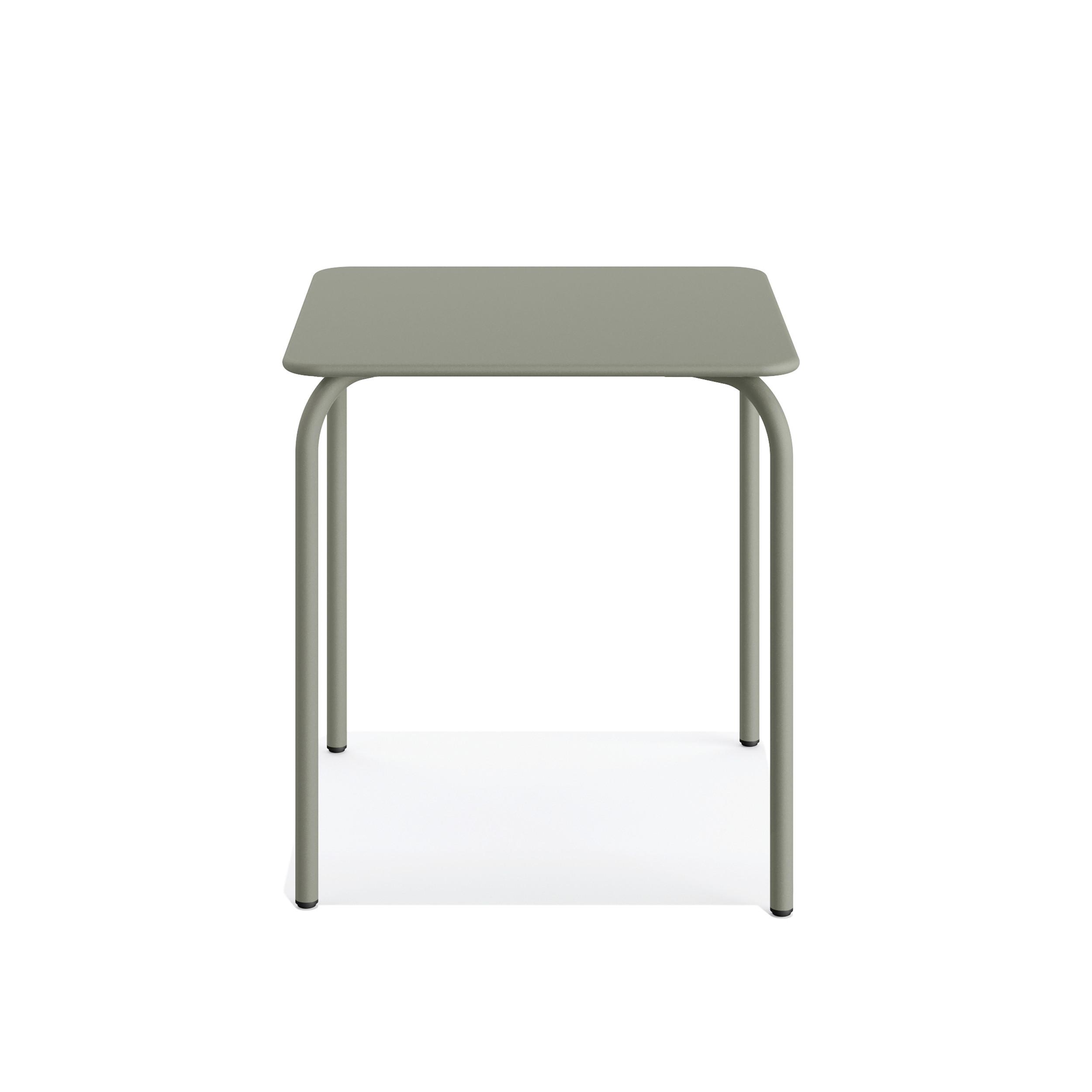 Balkontisch Olly Terrassentisch - Grün, Basics, Metall (70/70/73cm)