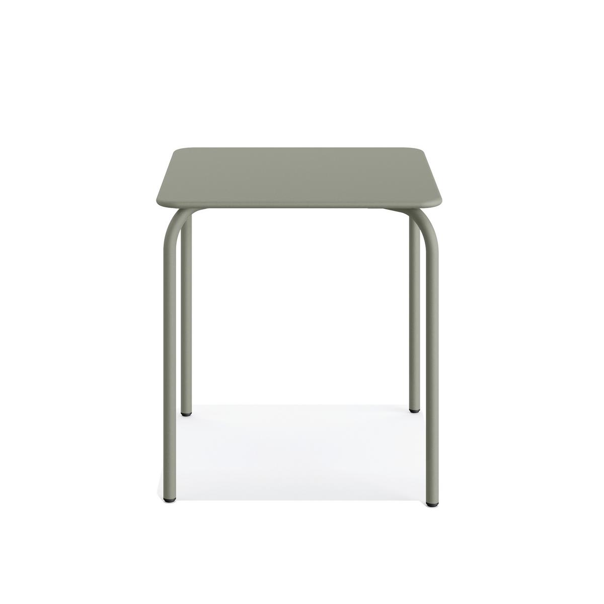 Balkontisch Olly Terrassentisch - Grün, Basics, Metall (70/70/73cm)