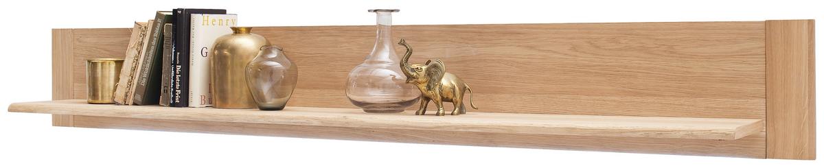 Wandboard Bologna B: 180 cm Eichefarben - Eichefarben, Design, Holz/Holzwerkstoff (180/24/25cm) - Livetastic