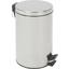 Treteimer Leonardo II - Chromfarben/Schwarz, KONVENTIONELL, Kunststoff/Metall (20,5/27,8cm) - Homezone Treteimer Leonardo II - Chromfarben/Schwarz, KONVENTIONELL, Kunststoff/Metall (20,5/27,8cm) - Homezone