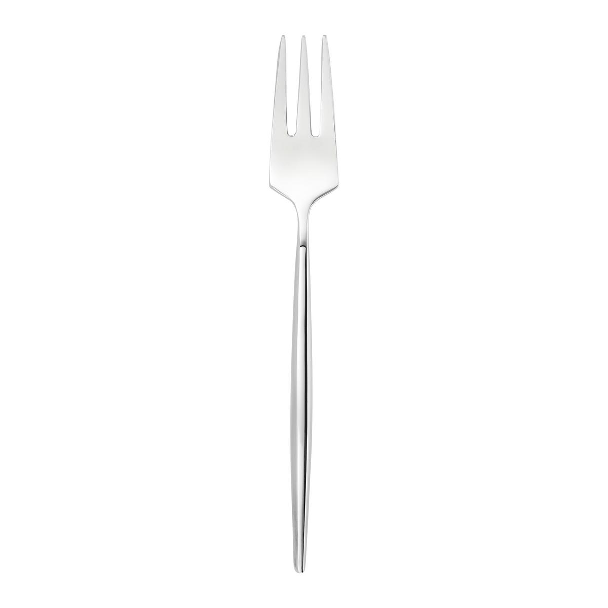 vidlička na moučník ELEGANCE - barvy nerez oceli, Moderní, kov (15cm) - Mömax