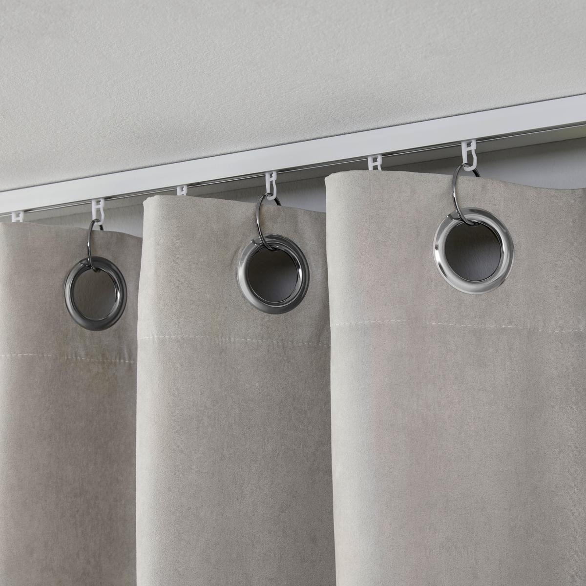 PRÍSLUŠENSTVO KU KOĽAJNICIAM GABI - biela/chrómová, kov/plast (4cm) - Modern Living
