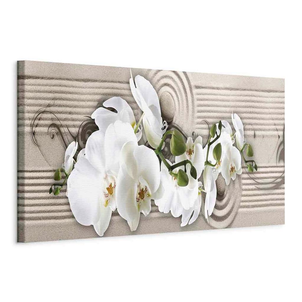 LEINWANDBILD Weiß Beige B: 120 cm