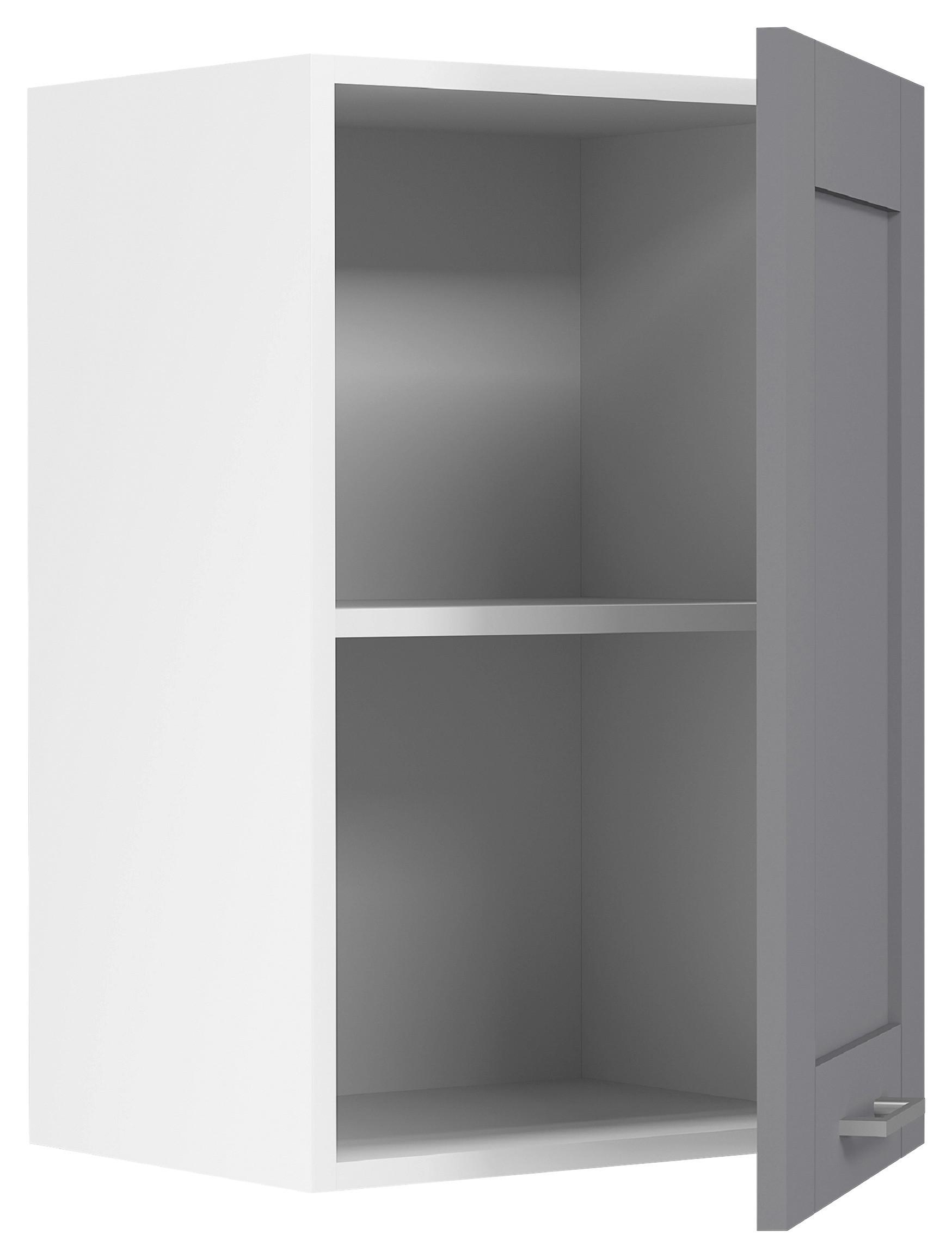 Küchenoberschrank Colura - Anthrazit/Weiß, Trend, Holzwerkstoff/Kunststoff (40/60/31cm) - MID.YOU