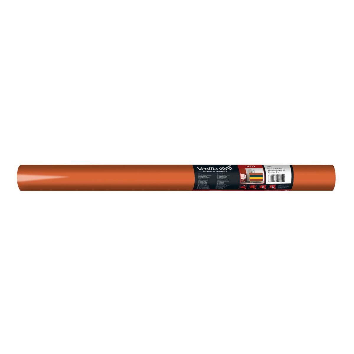 Klebefolie 55544 Klebefolie Deko Standard - Orange, Basics, Kunststoff (45/200cm) - Windhager