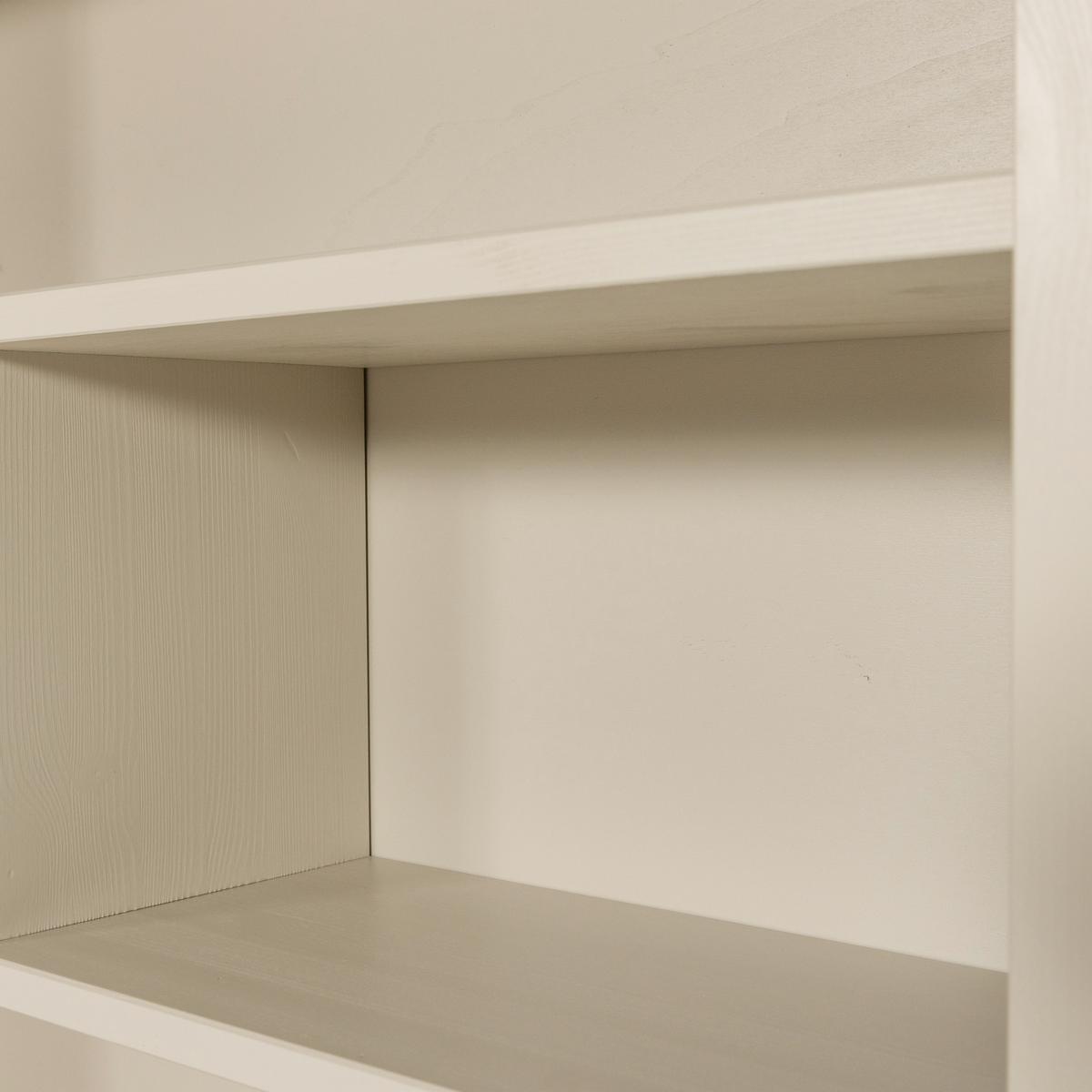 Regal Wallcover Grau B: 117 Cm - Grau, Design, Holz (117/229/31cm) - Livetastic