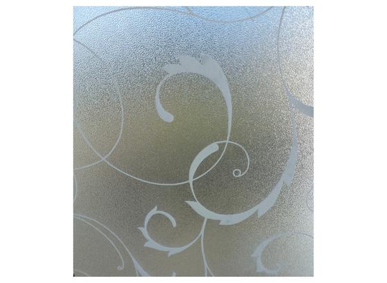 Glasdekorfolie Statische Folie Dessin: Wirbel - Transparent, Kunststoff (90/150cm) Glasdekorfolie Statische Folie Dessin: Wirbel - Transparent, Kunststoff (90/150cm)