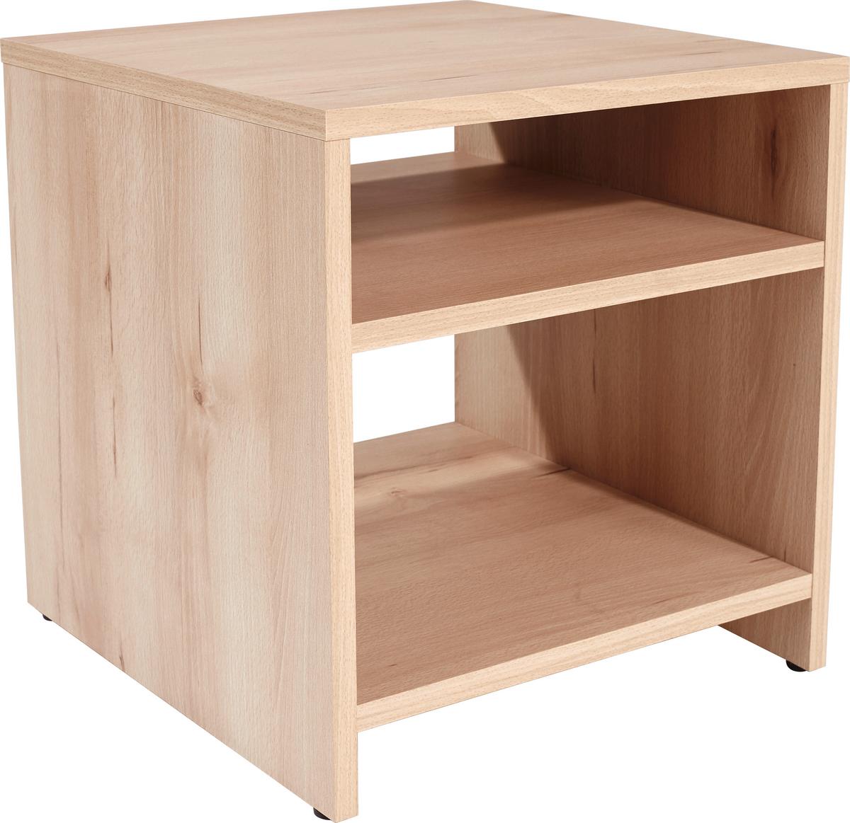 Beistelltisch Luca - Buchefarben, MODERN, Holzwerkstoff (40/40/37cm)