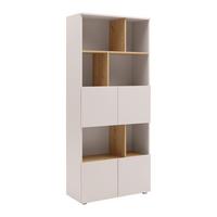 REGÁL SAVANNA -EXKLUSIV- - černá/kašmírová, Moderní, kompozitní dřevo/plast (80/180/35cm) - Mömax