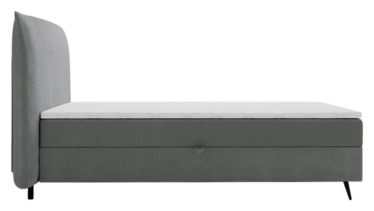 Boxbett Foxy Schwarz - Schwarz, Basics, Holz/Holzwerkstoff (180/200cm) - Livetastic