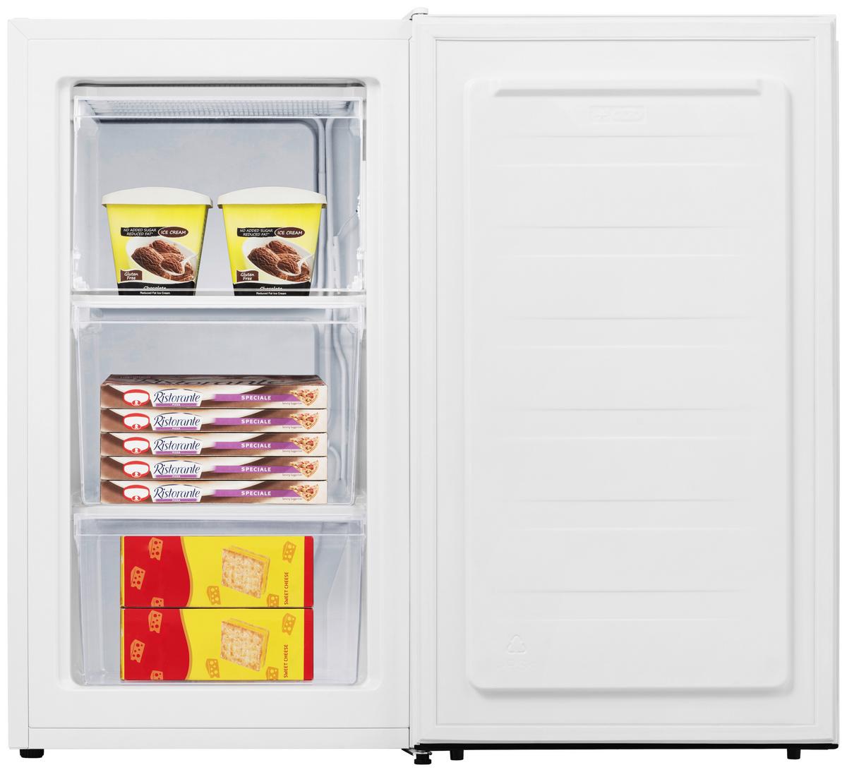 Gefrierschrank Weiß B: 45 cm - Weiß, Basics, Kunststoff (45/84/47,5cm) - PKM