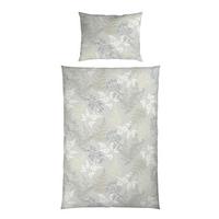 Bettwäsche Melanie - Taupe/Blau, ROMANTIK / LANDHAUS, Textil - James Wood