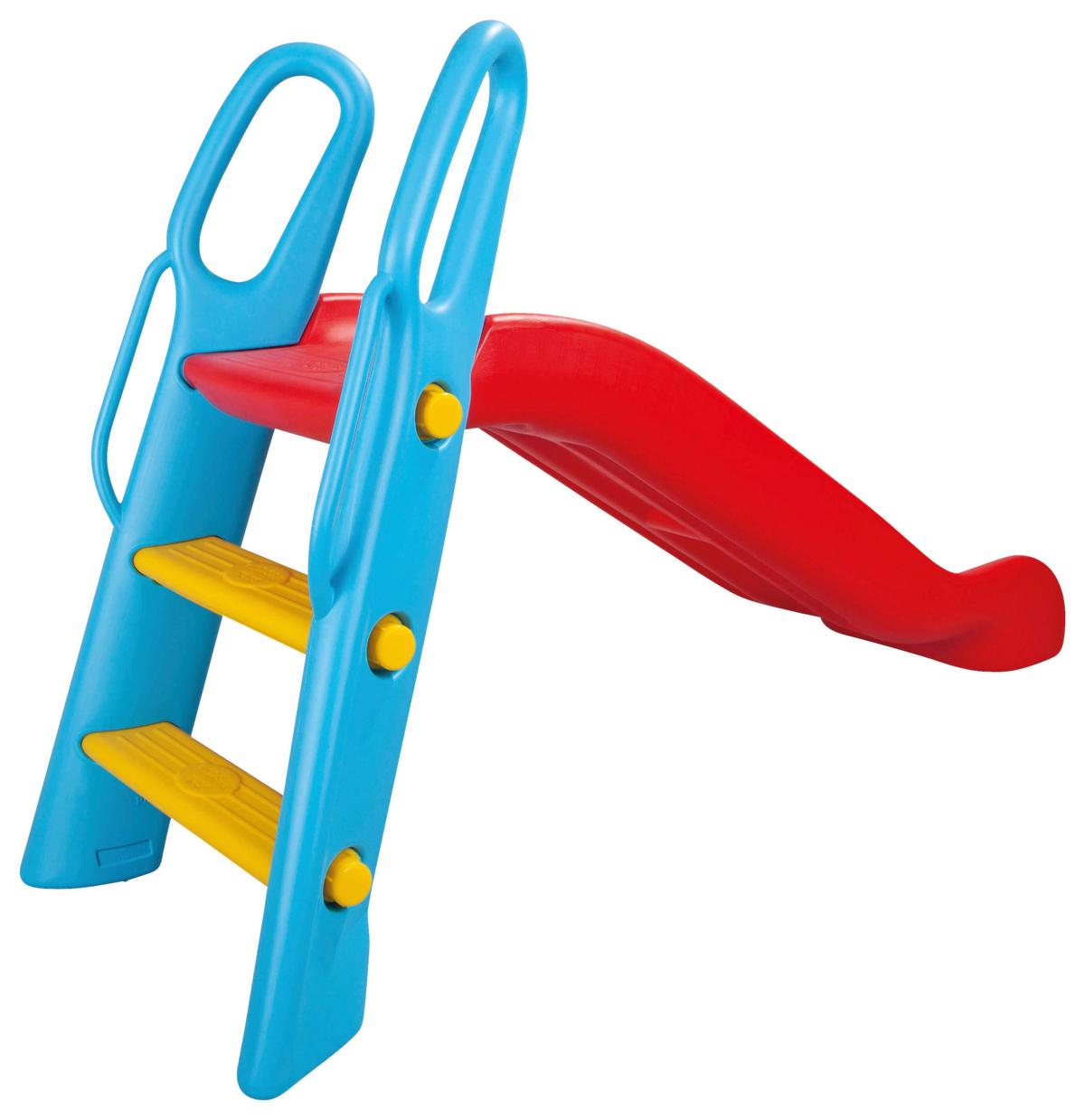 Kinderrutsche 06 191 - Blau/Gelb, KONVENTIONELL, Kunststoff (64/93/141cm) - Ambia Garden