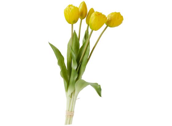 Umelá Kvetina Anna - žltá/zelená, Romantický / Vidiecky, kov/plast (39cm) Umelá Kvetina Anna - žltá/zelená, Romantický / Vidiecky, kov/plast (39cm)
