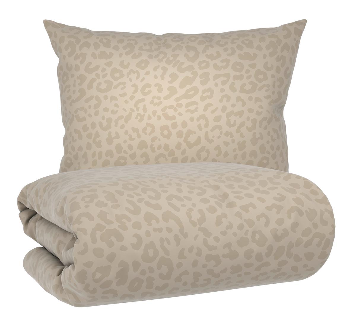 POVLEČENÍ ANIMAL - béžová, Konvenční, textil (140/200cm) - Mömax