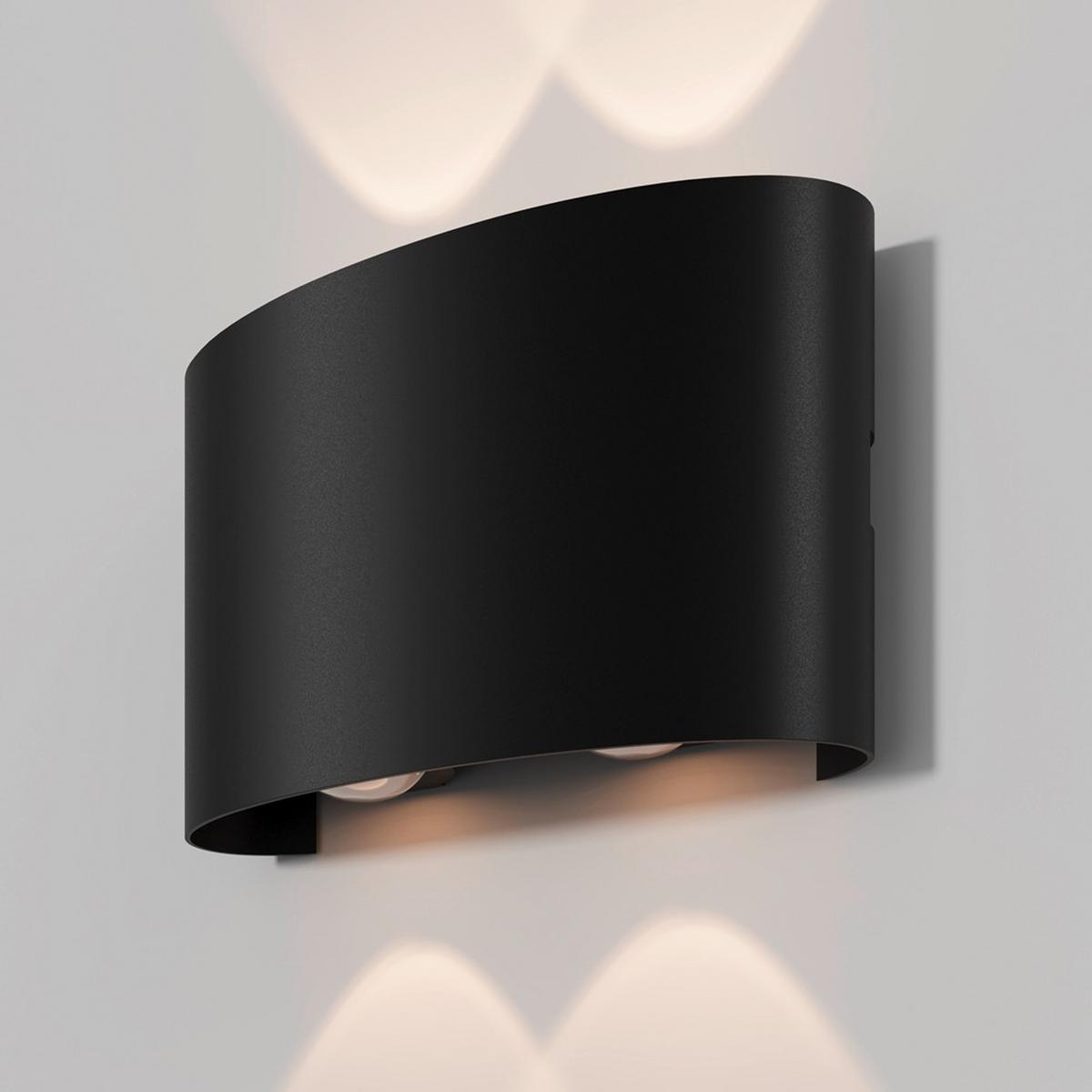 Außenleuchte Strato - Schwarz, MODERN, Metall (12/3,7/8cm) - MAYTONI