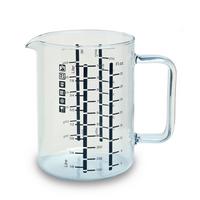 Messbecher Dora - Klar, Basics, Glas (1,0l) - Bohemia