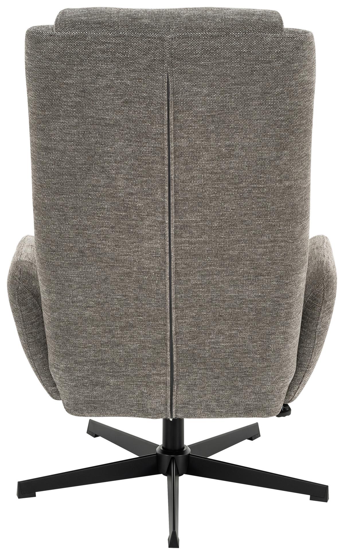Sesselset Irmi - Schwarz/Grau, MODERN, Textil (70/107/87cm) - MID.YOU