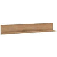 Falipolc Delamar - tölgyfa színű, Trend, faalapú anyag (135/22/22cm)