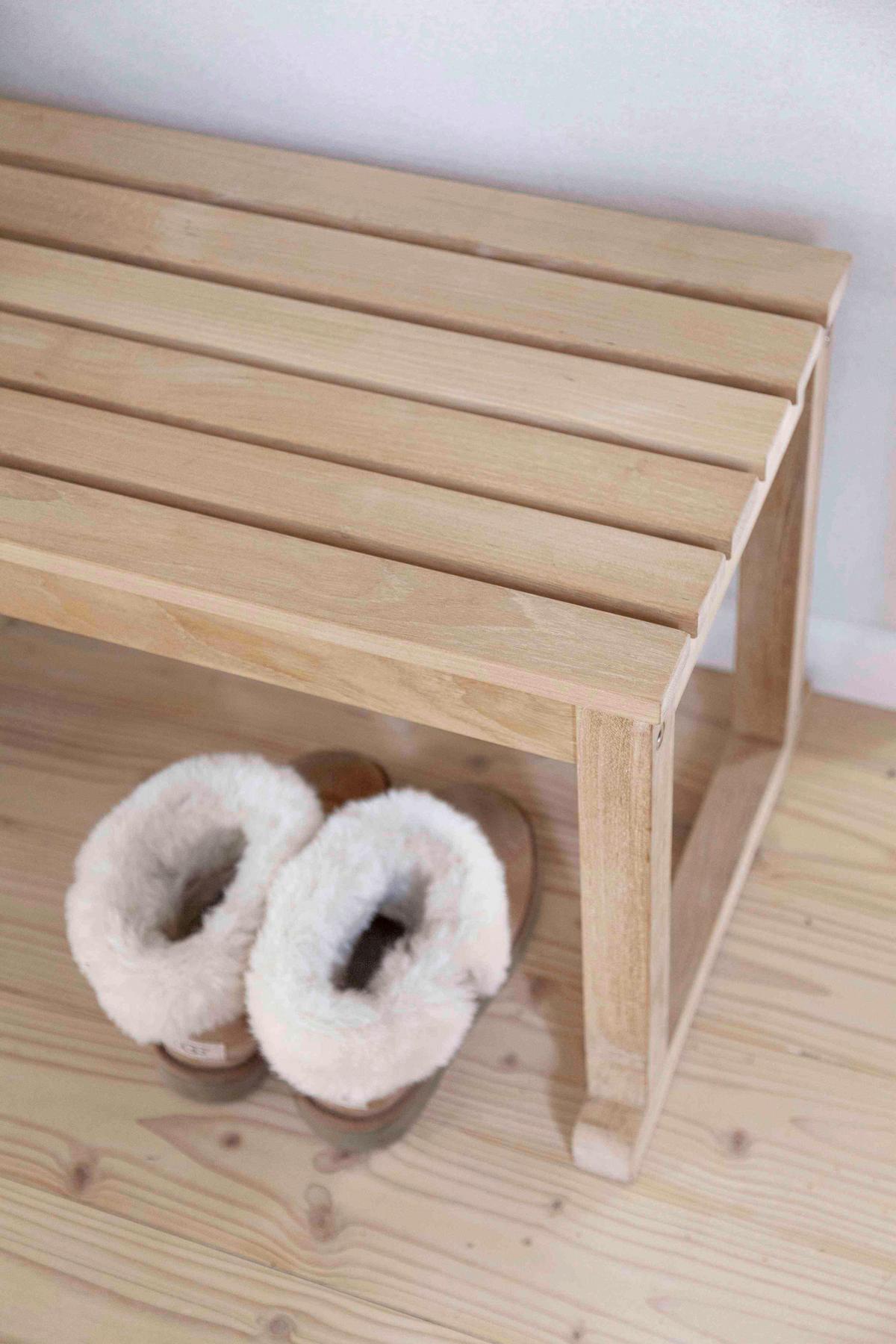 Sitzbank Echtholz Teakfarben Vega BHT: 120x43x40 cm - Teakfarben, KONVENTIONELL, Holz (120/43/40cm) - MID.YOU