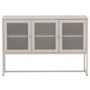 Sideboard Malla - Beige, Design, Metall (120/80/40cm) - Livetastic